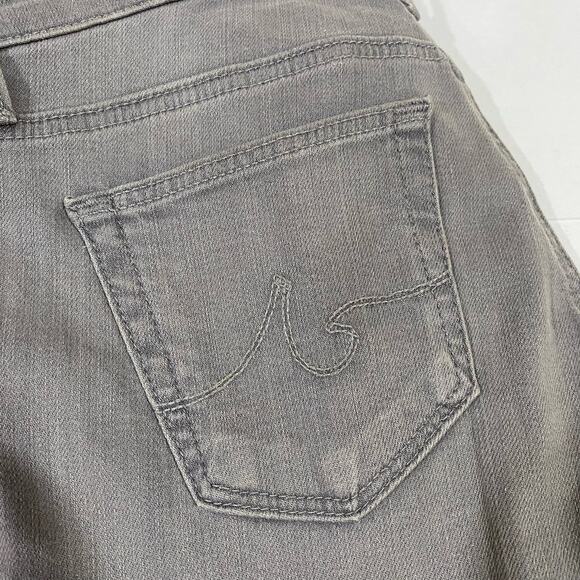 AG “The Legging Ankle” Jeans Size 25R Super Skinny Ankle Light Wash Grey - Picture 8 of 11
